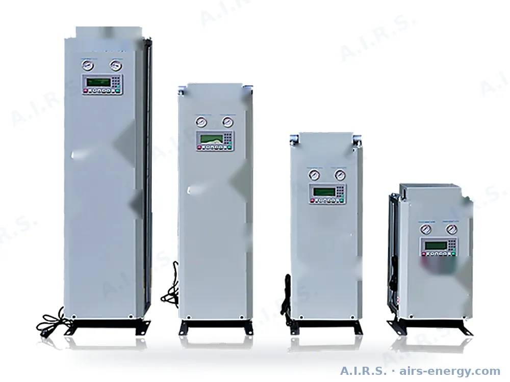 AIRS M NX heatless modular desiccant dryer range