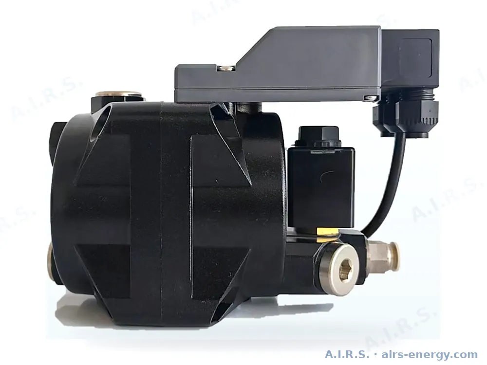 AIRS ZM-25 zero air loss drain with balance port