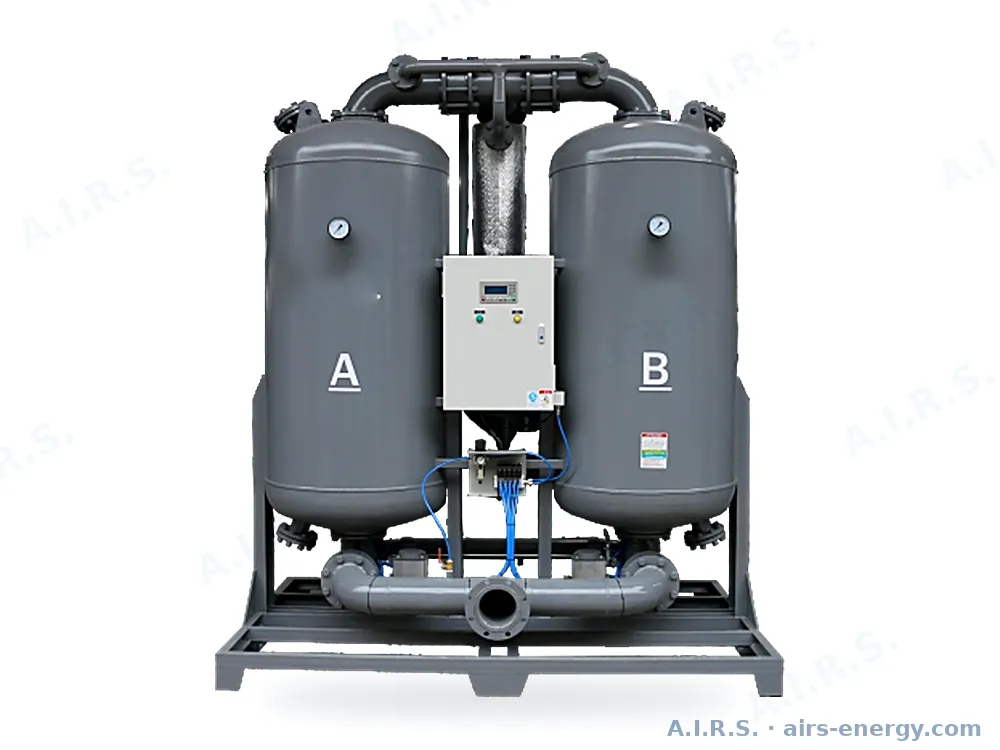 AIRS HRB-ZA air cooled zero purge dryer
